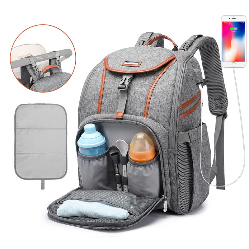 Large Capacity Multifunctional Maternity Backpack