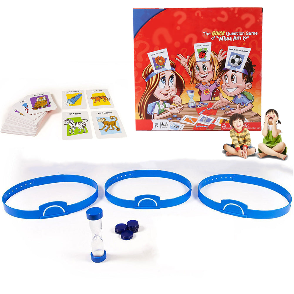 "What Am I" Cards Toy family Game