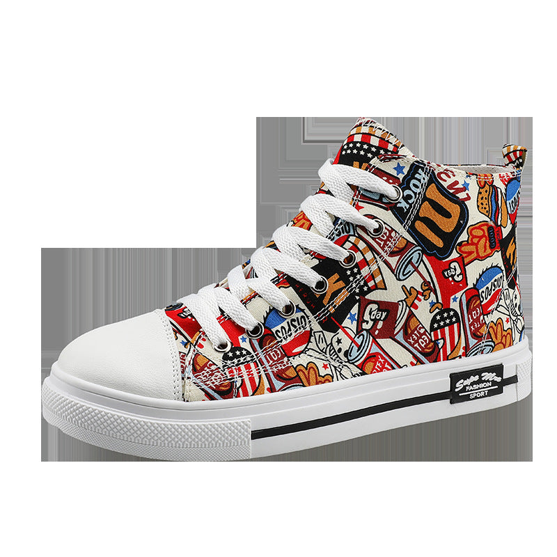 Big Kids High Top Boys Casual Sneakers