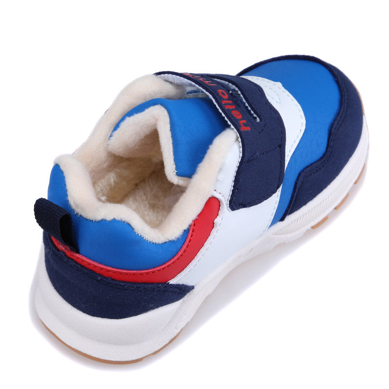 Little rabbit fei'er big cotton thickened men's sports shoes