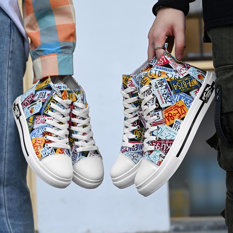 Big Kids High Top Boys Casual Sneakers