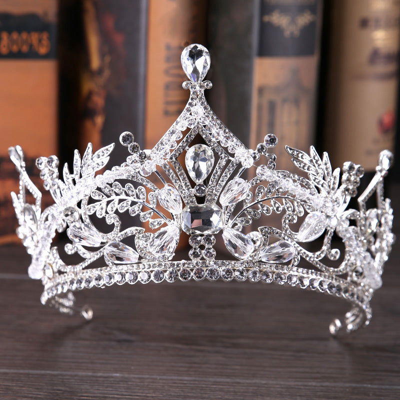 Crystal Big Crown Wedding Hair Accessories