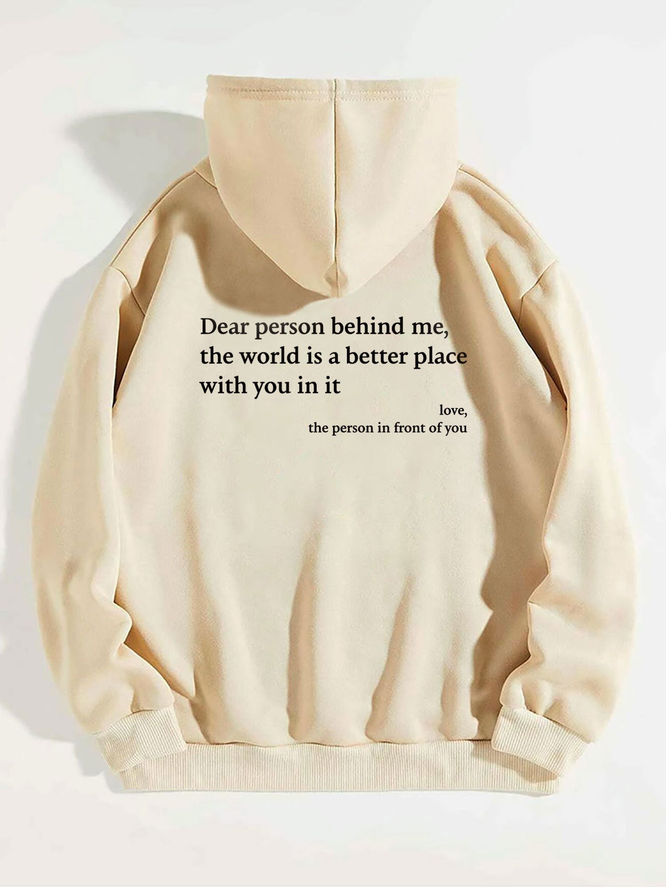 Dear Person Behind Me Hoodies